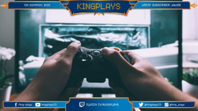 Twitch Overlay Maker for Gamers