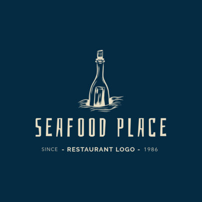 Logo Maker for an Elegant Seafood Restaurant