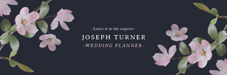 Twitter Header Template for a Wedding Planner Profile