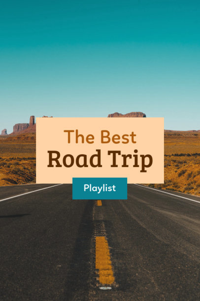 Pinterest Pin Template for a Travel Blog