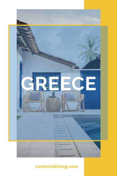 Pinterest Pin Creator for an International Home Design Image