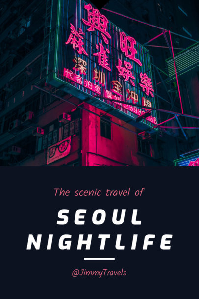 Pinterest Pin Maker for Scenic Travel Blogs 