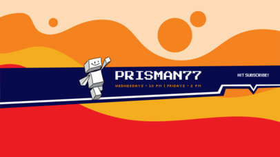 Gaming YouTube Channel Banner Generator