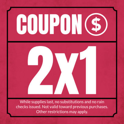 Simple Coupon Design Maker