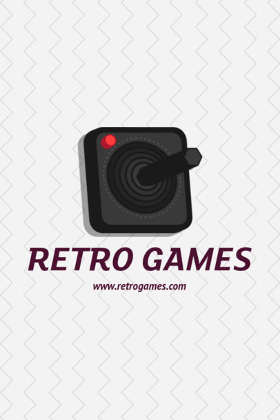 Pinterest Pin Generator with a Retro Game Graphic 1124d