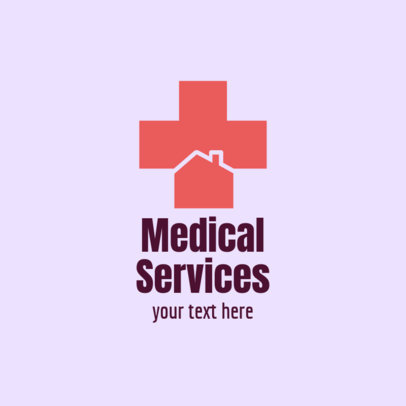 Home Healthcare Logo Template for Medical Services