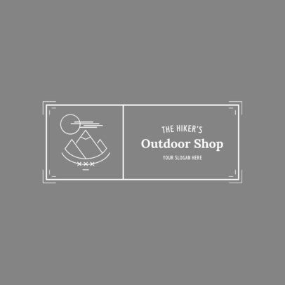 Badge Logo Maker for Outdoor Gear Stores