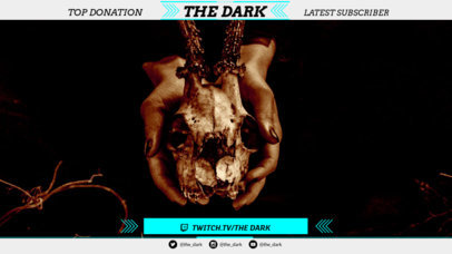 Twitch Overlay Maker for Supernatural Horror Games 1072d