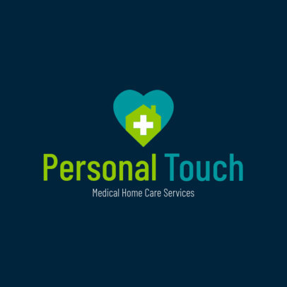 Home Health Care Logo Maker with a Delicate Design