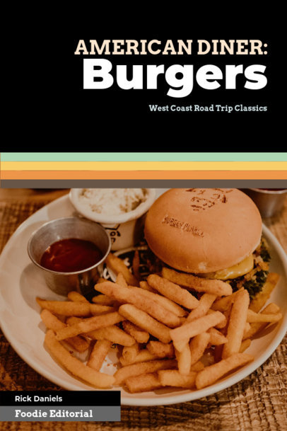 Retro Recipe Book Cover Design Maker