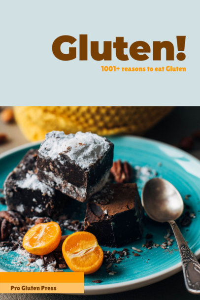 Minimalistic Cookbook Cover Maker