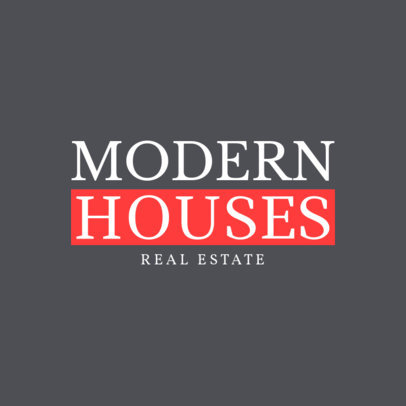 Logo Design Generator For a Modern Real Estate Agency