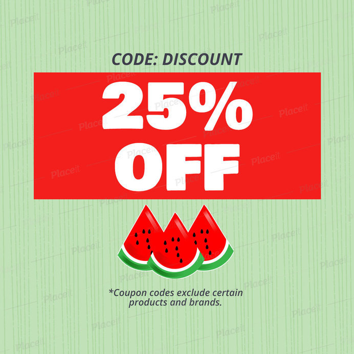 Placeit - Coupon Design Template for a Promotional Discount