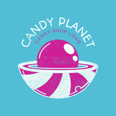 Online Logo Maker for Candy Planet Store 