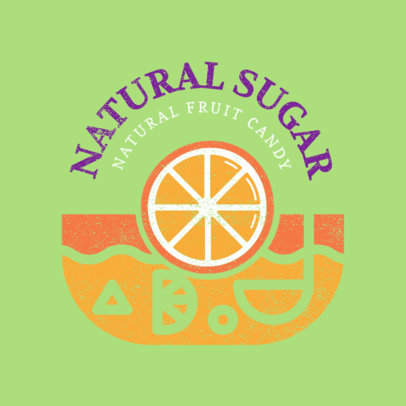 Natural Candy Store Logo Maker 