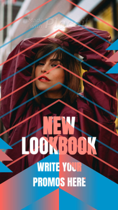 Instagram Story Video Maker for a Fashion Lookbook 1125