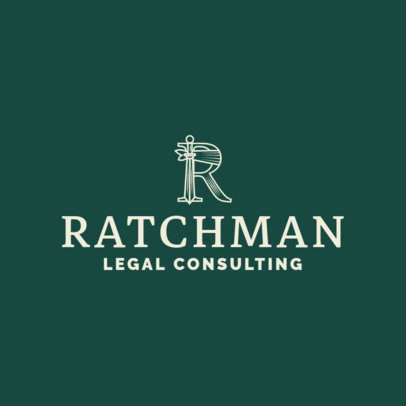Law Firm Logo Maker with Classic Design