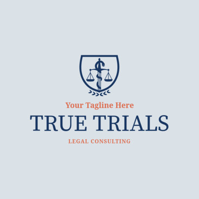 Legal Aid Logo Maker with Justice Clipart