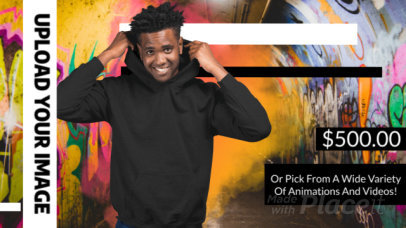 Product Catalog Video Maker with Energetic Typography Animations 1266