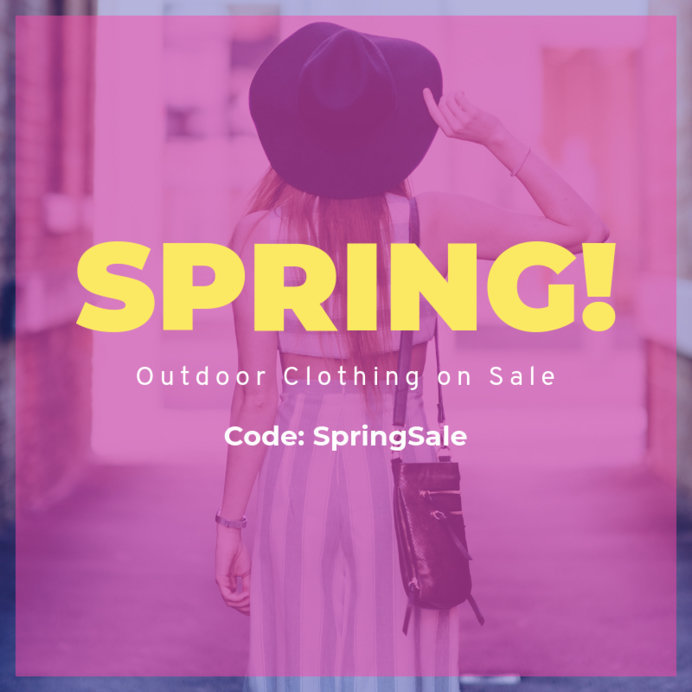 Coupon Maker for an Outdoor Sale with a Fresh Design 