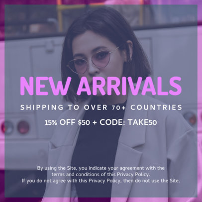 Bold Coupon Design Maker for a Clothing Sale