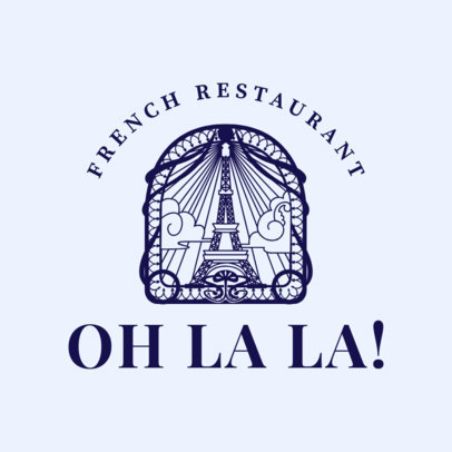 Classic French Restaurant Logo Generator