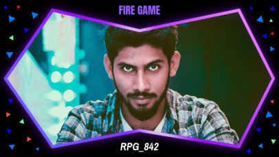 OBS Stream Overlay Maker with Simple Retro Design 1205e