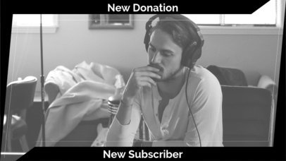 Webcam Frame Overlay Maker for OBS with Minimalistic Design 1199d