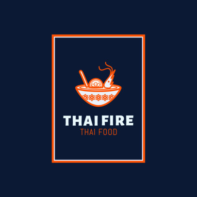 Thai Food Logo Maker for Pad Thai Restaurants