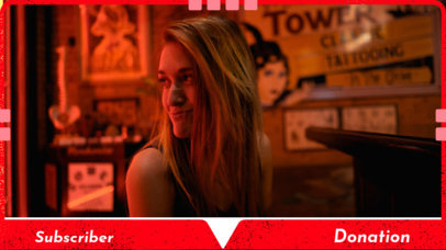 OBS Overlay Maker for a Gamer Girl Live Streamer 1198e