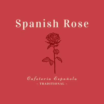 Spanish Restaurant Logo Maker for a Spanish Café