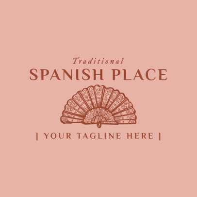 Traditional Spanish Food Logo Maker