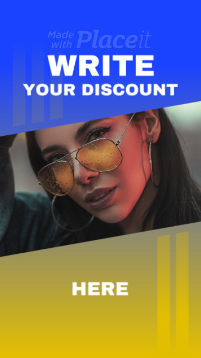 Instagram Story Video Maker with Gradient Transitions for a Promo