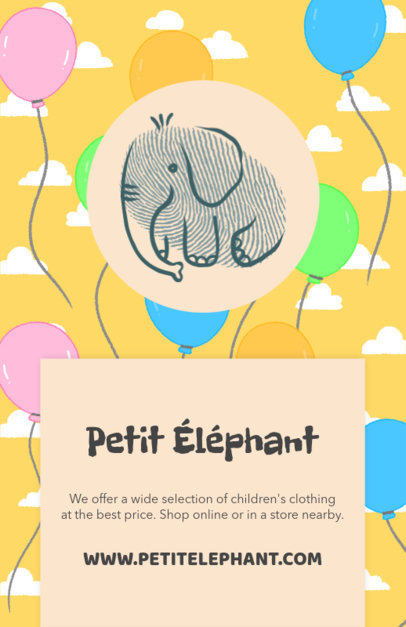 Pretty Clothing Brand Flyer Design Maker