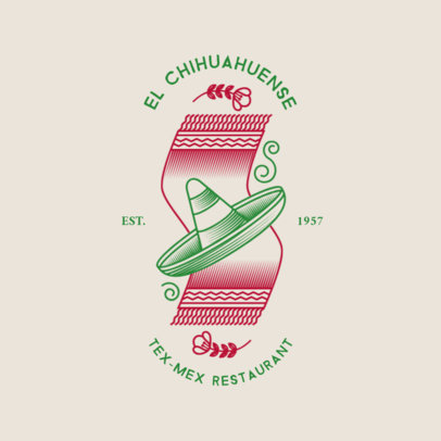 Modern Logo Maker for a Mexican Restaurant 