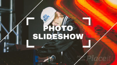 Modern Photo Slideshow Maker with Bold Animated Transitions 