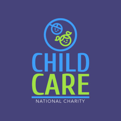 National Charity Logo Template