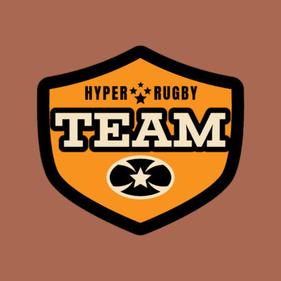 Minimalistic Rugby Logo Maker