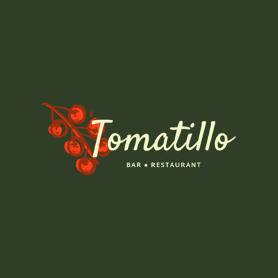 Minimalistic Logo Generator for a Spanish Restaurant