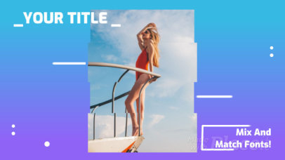 Slideshow Maker for a Fashion Video with Wavy Figure Animations 1263a1177