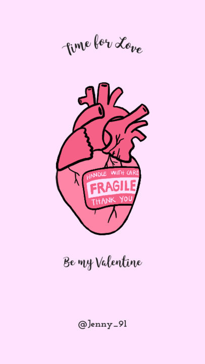 Instagram Story Maker for a Cute Valentine's Day Story