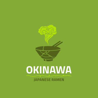 Japanese Food Logo Maker for a Ramen House