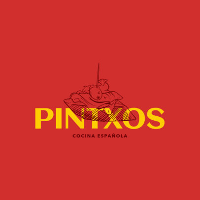 Contemporary Spanish Cuisine Logo Maker 
