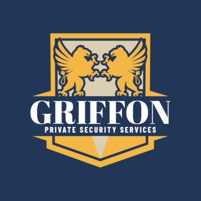 Bold Logo Template for Private Security Services