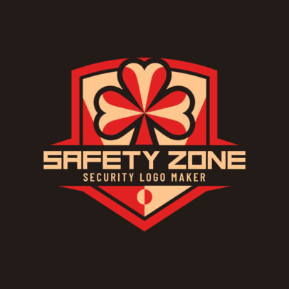 Security Company Logo Maker with Shield Clipart