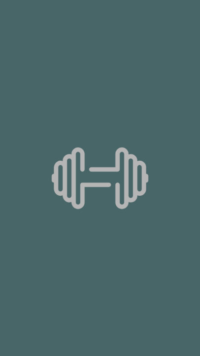 Minimalist Highlight Cover Maker with Fitness Icon