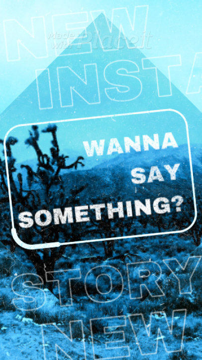 Instagram Story Video Maker with Dynamic Text Transitions