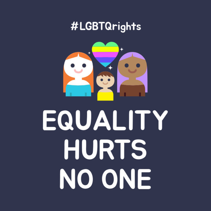 Placeit - Instagram Post Maker for LGBTQ Rights