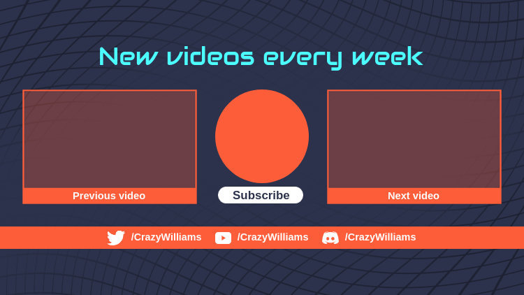 Placeit - YouTube End Card Template Featuring More Videos Panels