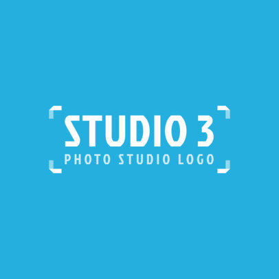 Trendy Logo Template for a Photography Studio